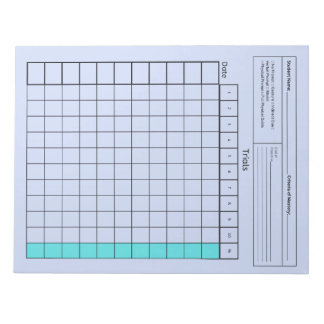 Essentiële SpEd-tool: blanco gegevensblad (proeven Notitieblok