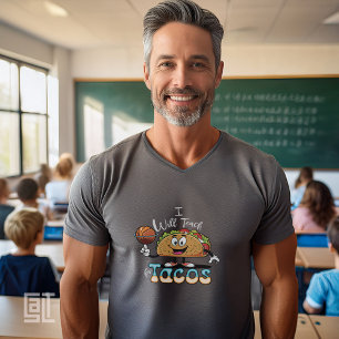 Essentiële sportschool fysieke gymles Ik zal lesge T-shirt
