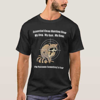 Essentiële steenkooljachtnetten t-shirt