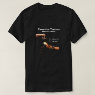 essentiële tremor, t-shirt