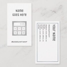 "Essentiële" Visitekaartjes van accountants
