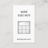 "Essentiële" Visitekaartjes van accountants (Voorkant)