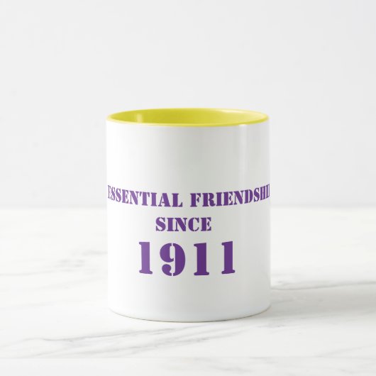 Essentiële vriendschap mok (Midden)