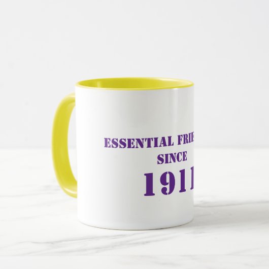 Essentiële vriendschap mok (Voorkant links)