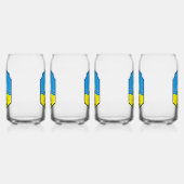 Essentiële zomerstrand blikvorm glas (Rechts)