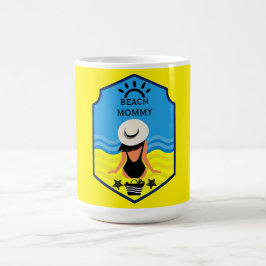 Essentiële zomerstrand  koffiemok