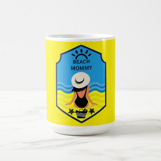 Essentiële zomerstrand  koffiemok (Center)