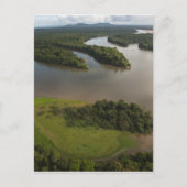 Essequibo River, de langste rivier in Guyana, en Briefkaart (Voorkant)