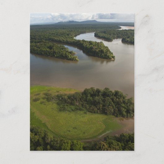 Essequibo River, de langste rivier in Guyana, en Briefkaart (Voorkant)