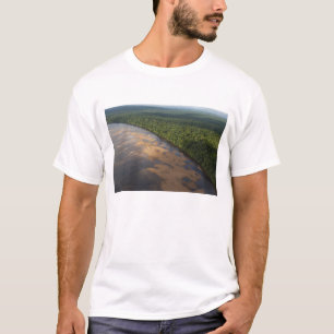 Essequibo-rivier, langste rivier in Guyana, en 3 T-shirt