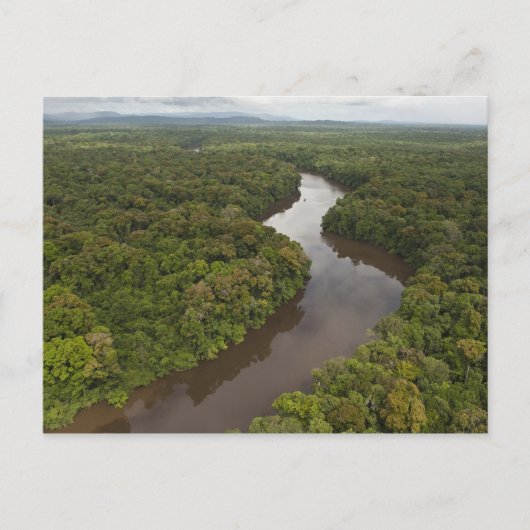 Essequibo-rivier, langste rivier in Guyana, en 5 Briefkaart (Voorkant)