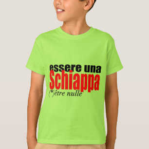 Essere una Schiappa être nulle en français Boy T-s T-shirt