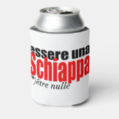 Essere una Schiappa être nulle en français can C Blikjeskoeler (Blikje Achterkant)