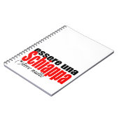 Essere una Schiappa être nulle en français NoteB Notitieboek (Linkerzijde)