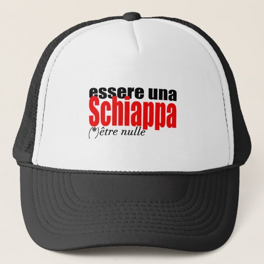 Essere una Schiappa être nulle en français T Pet (Voorkant)