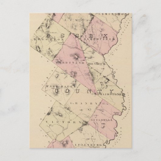 Essex County in Vermont Briefkaart (Voorkant)