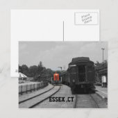 Essex ct station briefkaart (Voorkant / Achterkant)