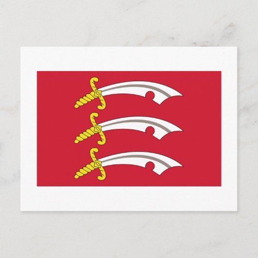 Essex Flag Briefkaart (Voorkant)