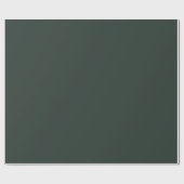 Essex Green Solid Color Cadeaupapier (Vlak)