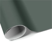 Essex Green Solid Color Cadeaupapier (Rol Hoek)