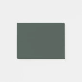 Essex Green Solid Color Post-it® Notes (Voorkant)