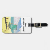 Essex-reisposter Mersia Island Bagagelabel (Voorkant horizontaal)