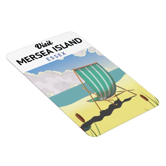 Essex-reisposter Mersia Island Magneet (Rechterzijde)