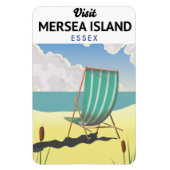 Essex-reisposter Mersia Island Magneet (Verticaal)