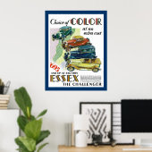 Essex The Challenger Automobile Poster (Thuiskantoor)
