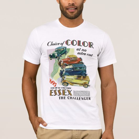 Essex The Challenger Automobile T-shirt (Voorkant)