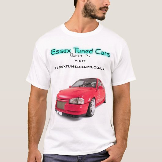 Essex Tuned Cars P edition T-shirt (Voorkant)