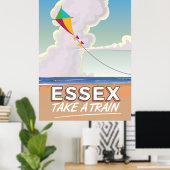Essex, UK Vintage Reisposter Poster (Thuiskantoor)