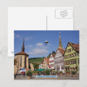 Esslingen am Neckar, Duitsland Briefkaart (Voorkant / Achterkant)