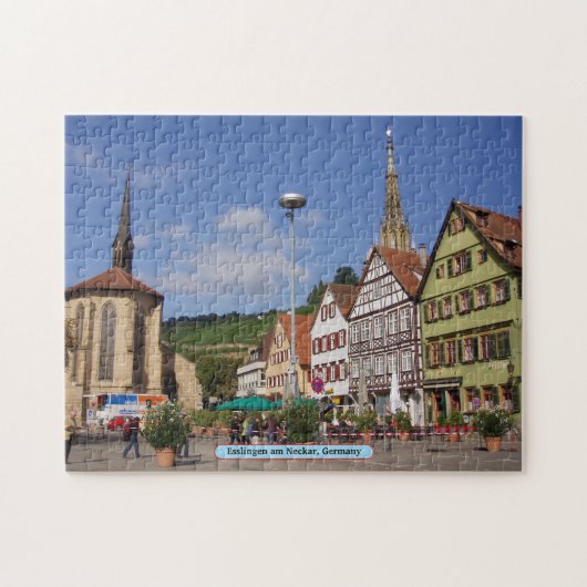 Esslingen am Neckar, Duitsland Legpuzzel (Horizontaal)