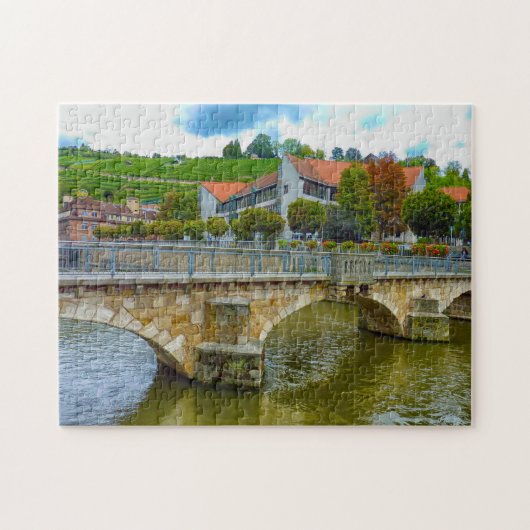 Esslingen Duitsland. Legpuzzel (Horizontaal)