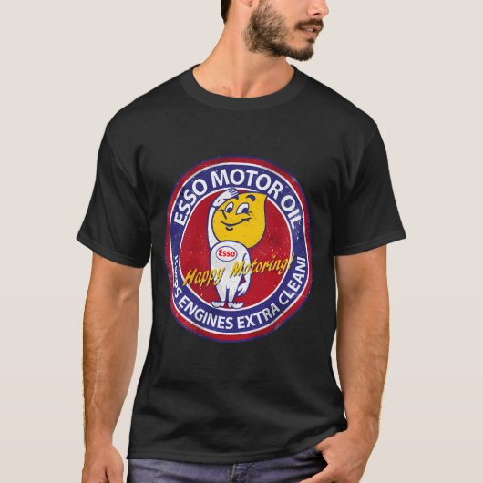 Esso Happy Motoring teken T-shirt (Voorkant)
