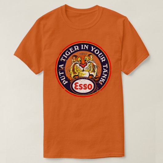 Esso Tiger T-shirt (Design voorkant)