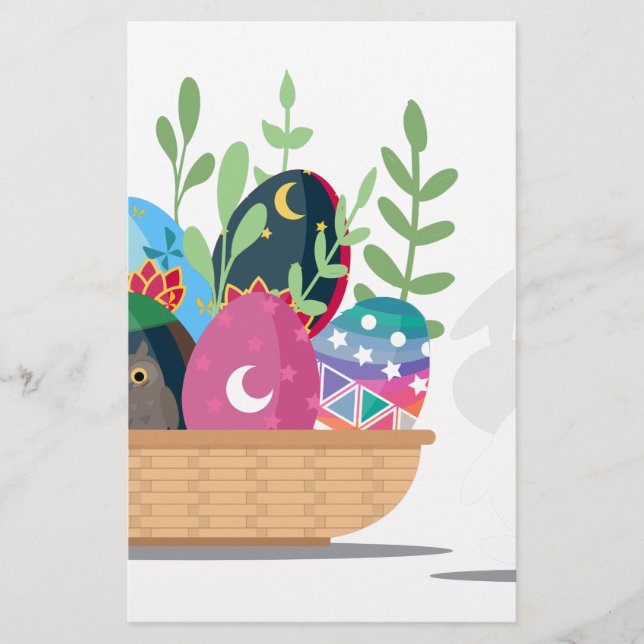 esster bunny mandje (Voorkant)