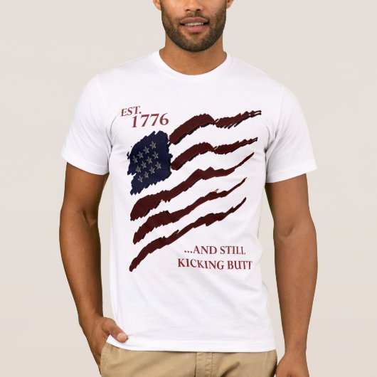 Est 1776 t-shirt (Voorkant)