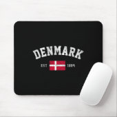 Est. 1889 Onafhankelijkheidsdag van de Deense vlag Muismat (Met muis)