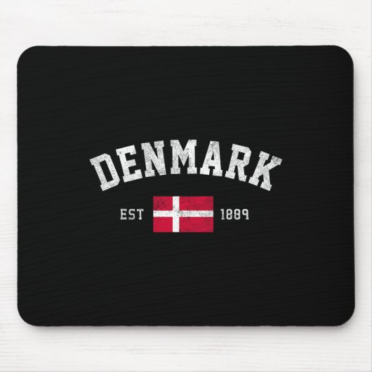 Est. 1889 Onafhankelijkheidsdag van de Deense vlag Muismat (Voorkant)