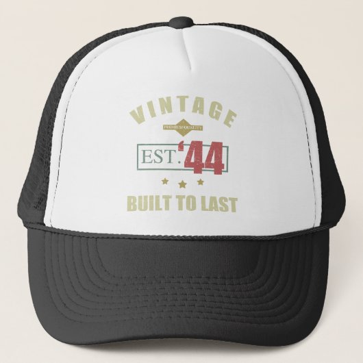 Est. 1944 80ste verjaardag Trucker Pet (Voorkant)