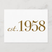 EST 1958 BRIEFKAART (Voorkant)