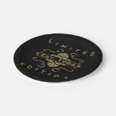 Est. 1964 60ste verjaardag papieren bordje (Gekanteld)