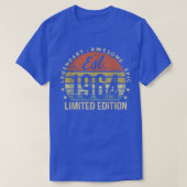 Est 1964 Limited Edition 58th Birthday  58 T-shirt (Design voorkant)