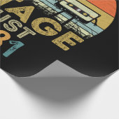 EST 1981  40ste verjaardag van de  maand augustus Cadeaupapier (Hoek)