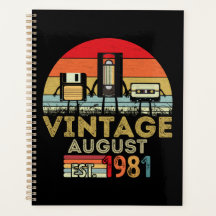 EST 1981  40ste verjaardag van de  maand augustus