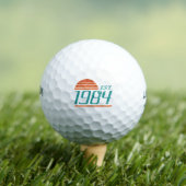 Est. 1984 Vintage 40 jaar oud Golfballen (Insitu Shirt)