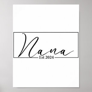 EST 2024 Vrouwen Moederdag Poster