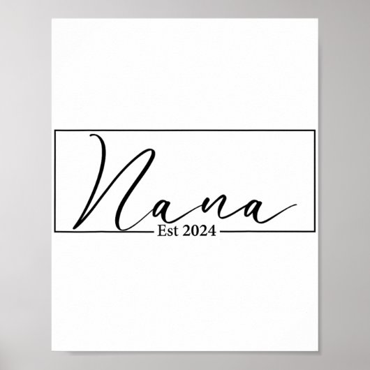 EST 2024 Vrouwen Moederdag Poster (Voorkant)